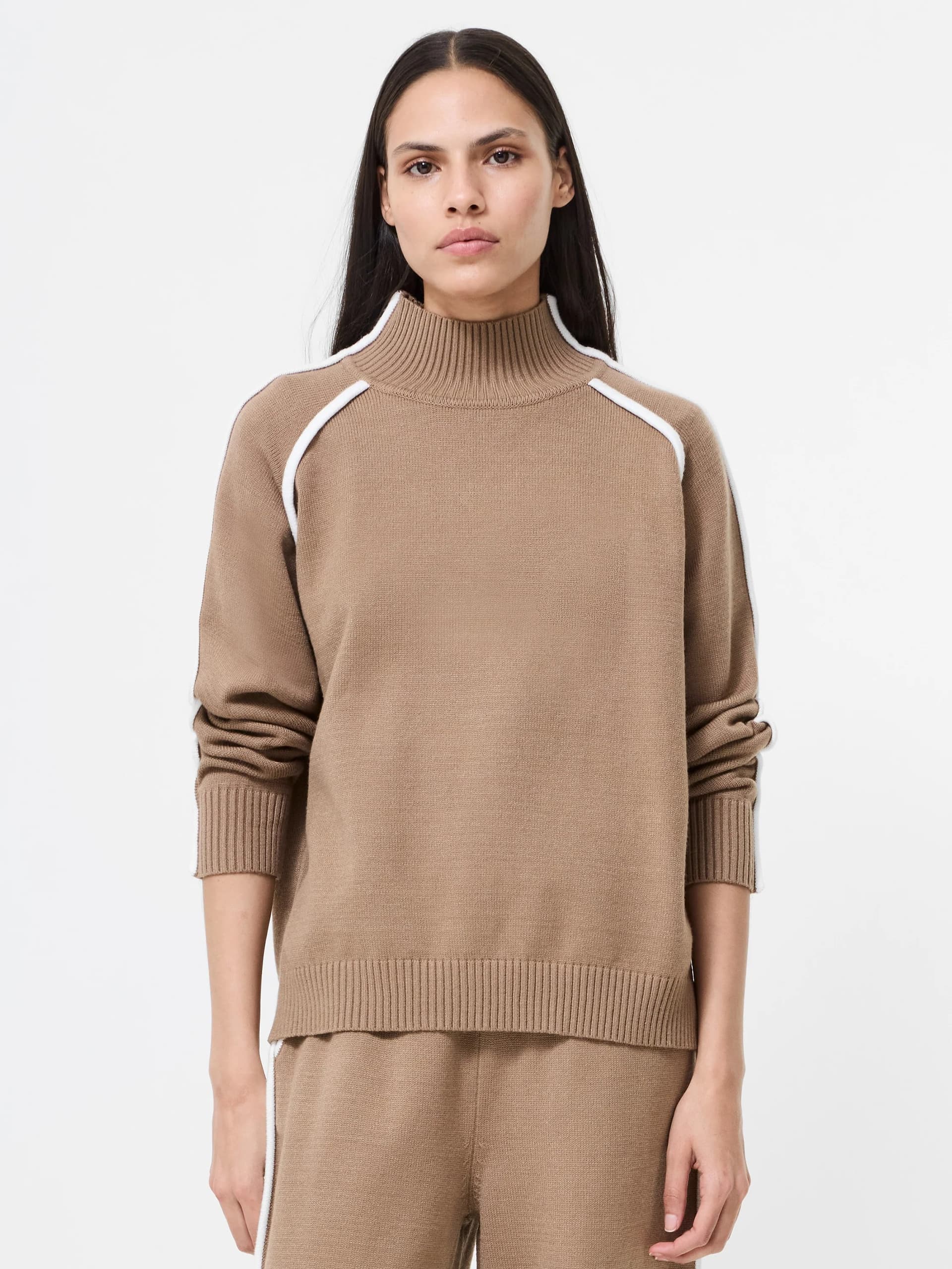 French Connection French Connection Camel Brown Jumper