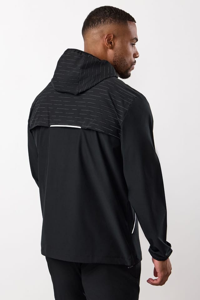 Gym King GYM KING Men's Stamina Woven Jacket Black - 2