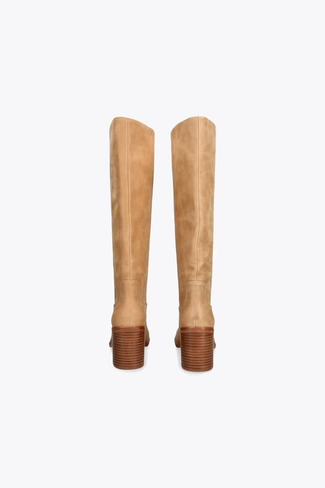 Steve Madden STEVE MADDEN Women's 'Woodstock' Leather Boots in Tan - 2