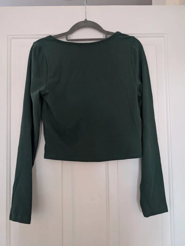 ASOS ASOS ruched bust long sleeve top