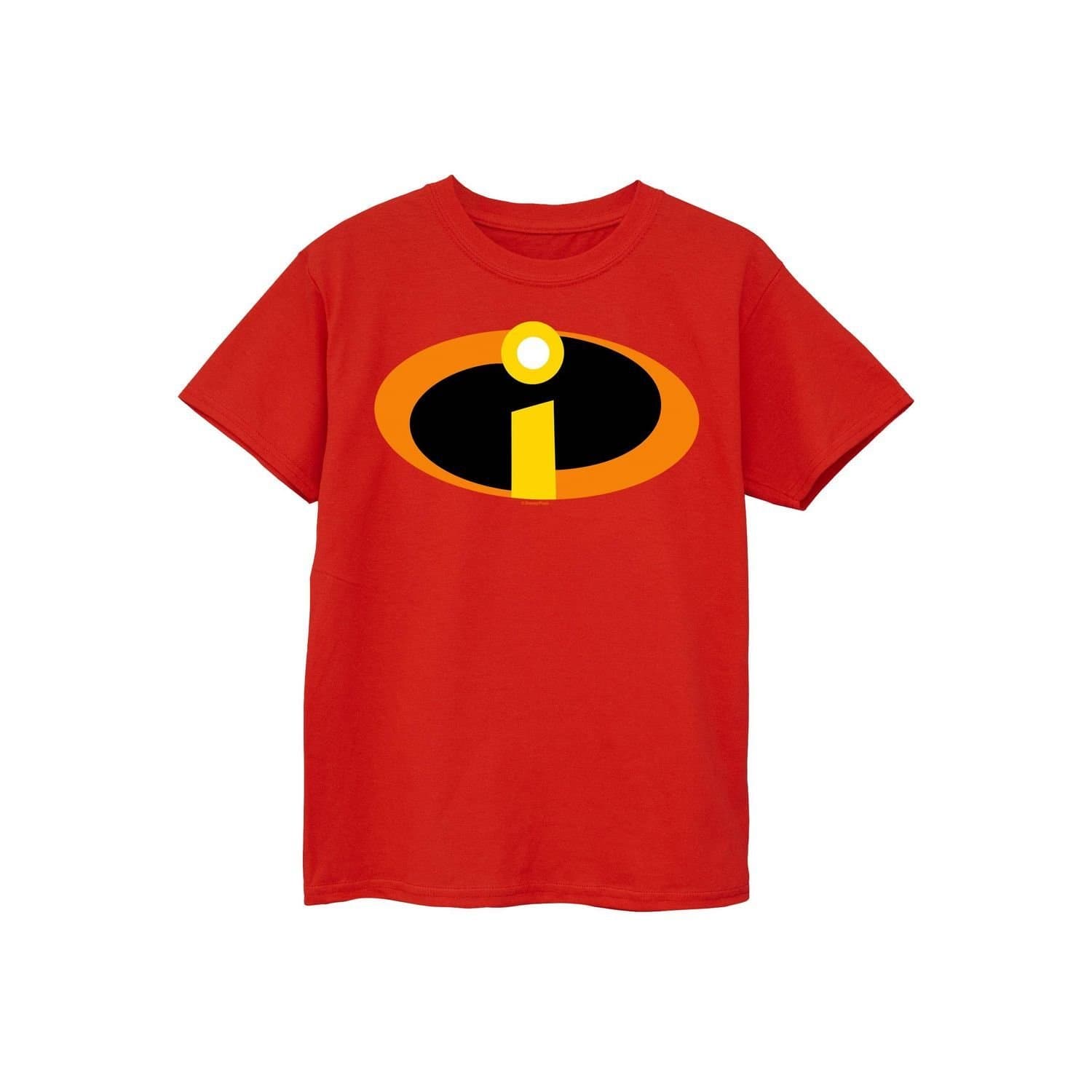 Incredibles Incredibles Men's Logo Cotton T-Shirt in Red