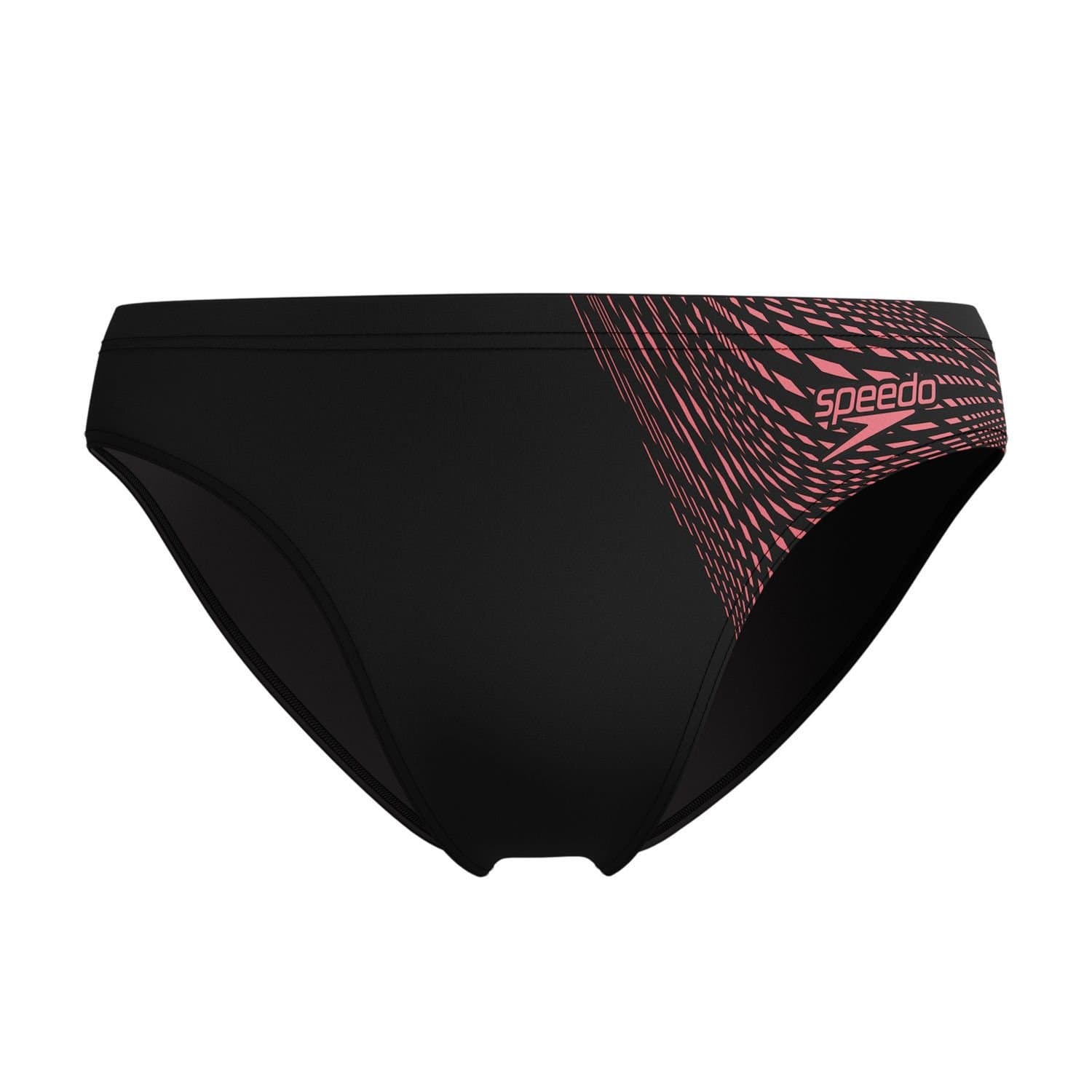 Speedo Speedo Men's Medley Logo Endurance Swim Briefs in Jet Black