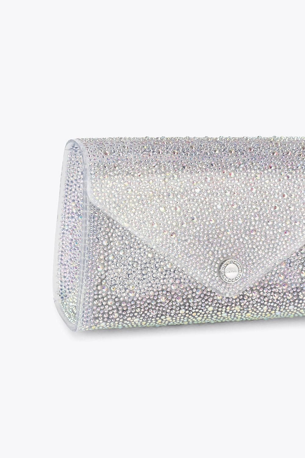 Carvela Carvela Women's 'Positano Vinyl Clutch' Bag in Clear - 4