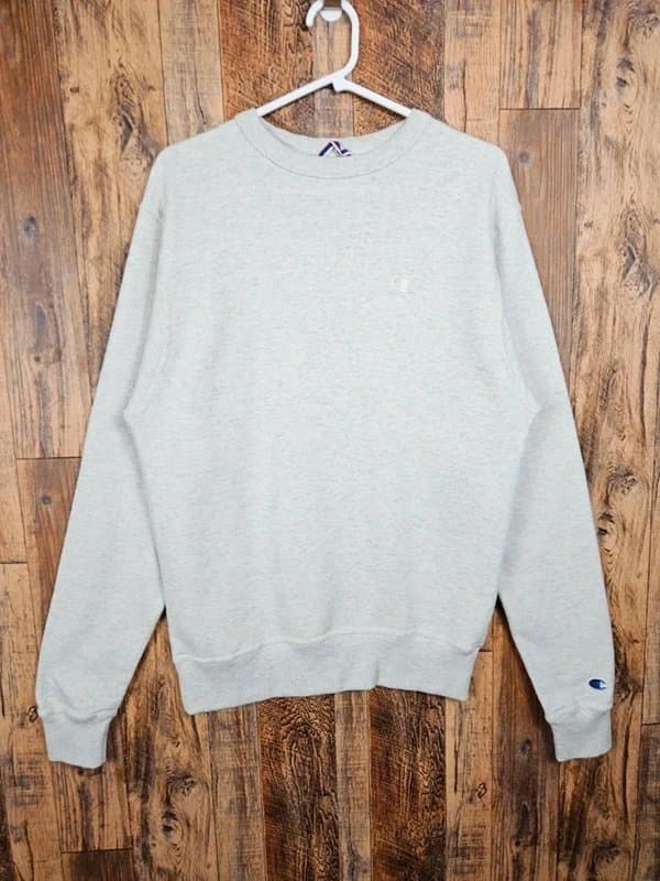 Champion Champion - Grey Crewneck Sweatshirt - Small Logo - S