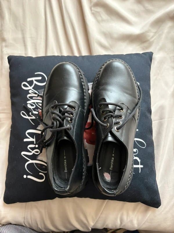 Bershka Ankle Platform Boots
