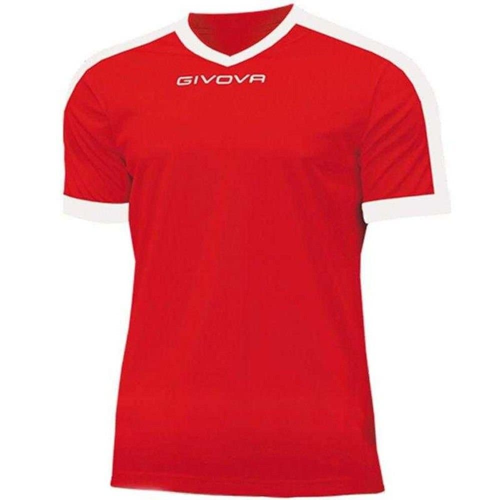 Givova Givova Men's lution Interlock T-Shirt in Red