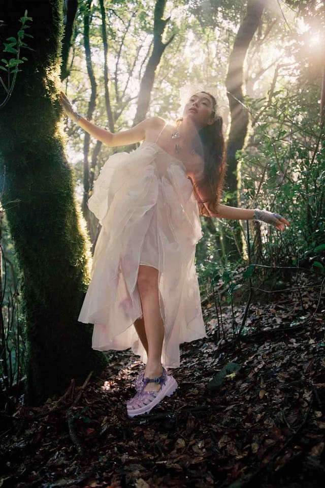 Melissa Shoes Melissa Shoes Women's Possession Platform Sakura x Susan Fang in Pink - 3