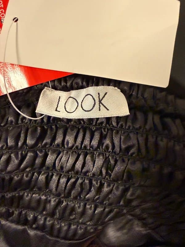 LOOK Black cocktail dress size 12