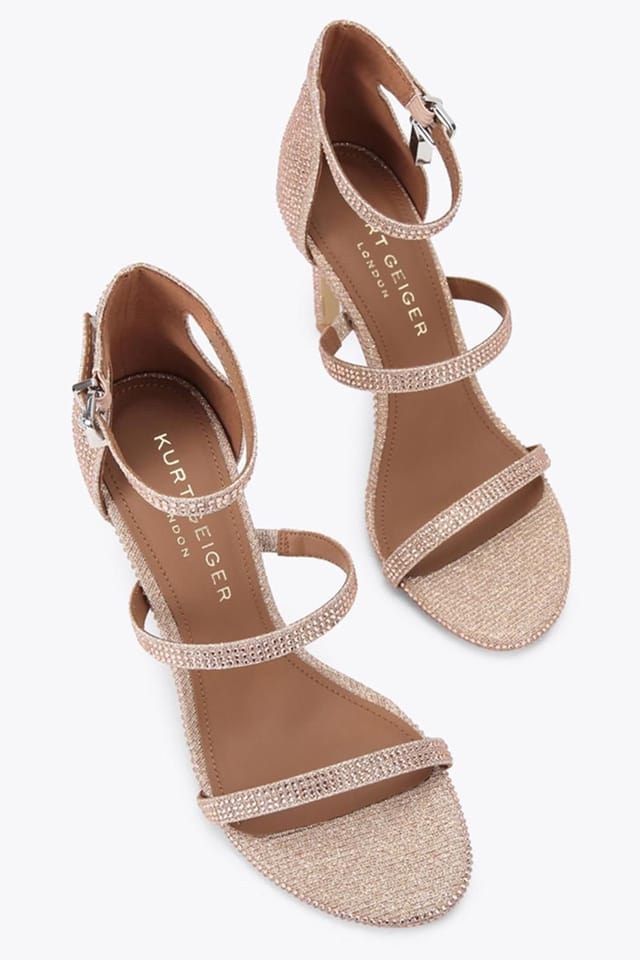 Kurt Geiger London Kurt Geiger London Women's 'Park Lane' Fabric Heels in Pale Pink - 2