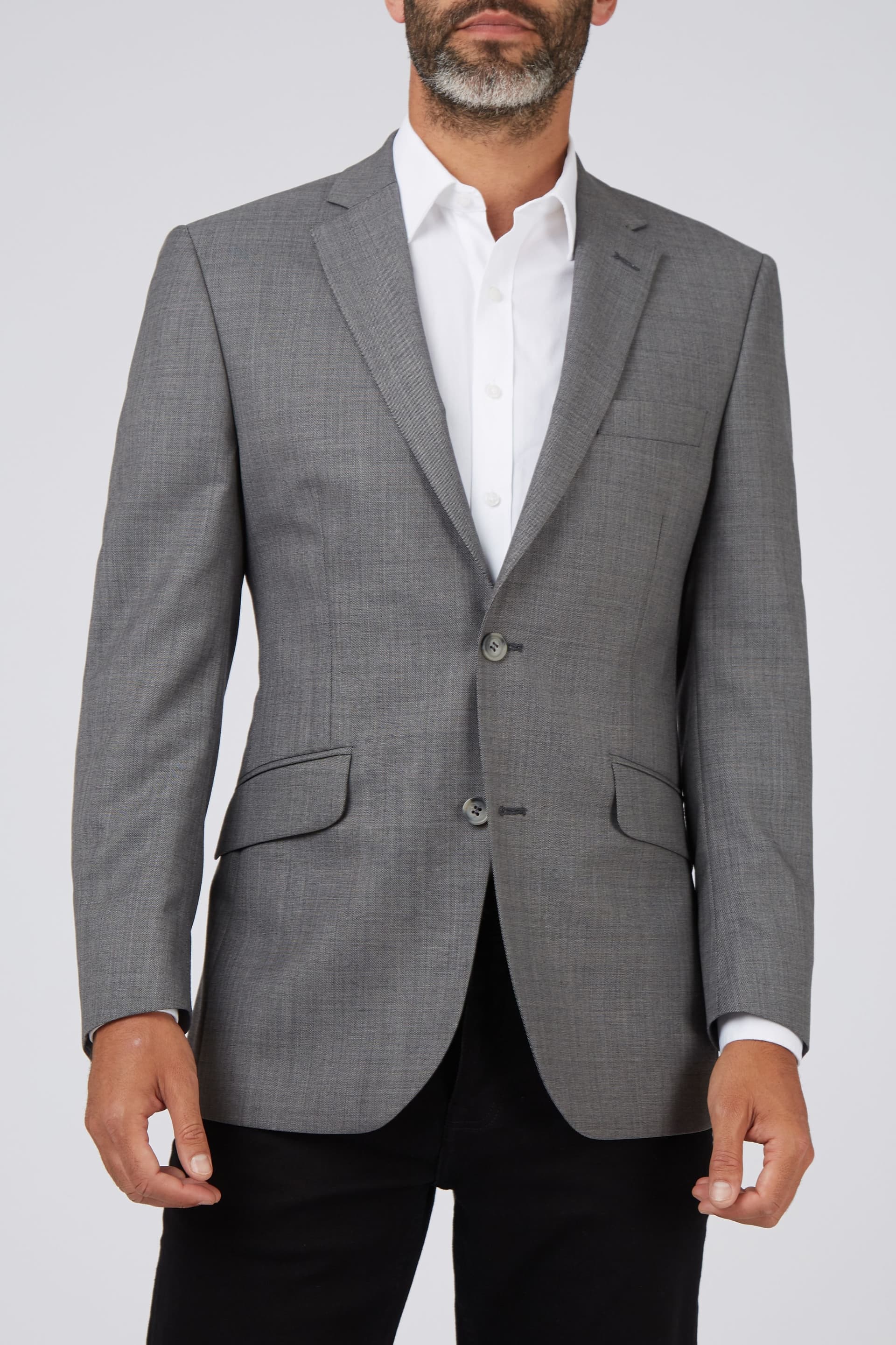 Scott Scott Men's Pick & Pick Jacket in Grey