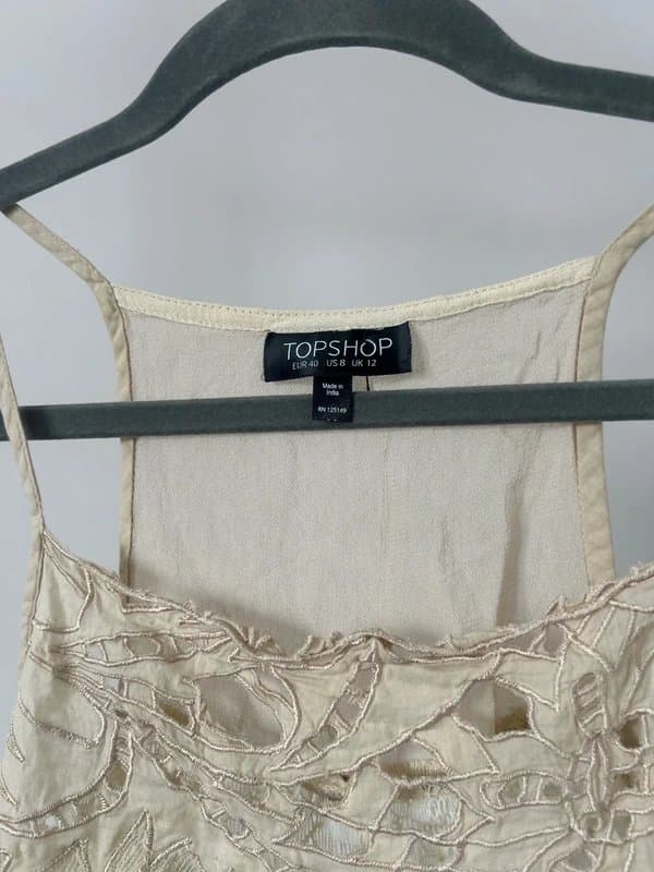 Topshop topshop lace studded cami