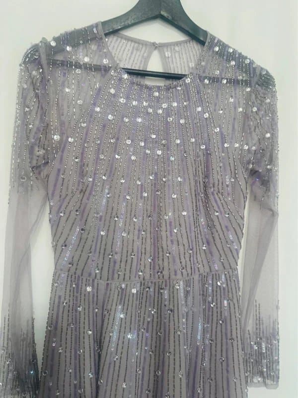 ASOS Embellished sequin evening gown dress