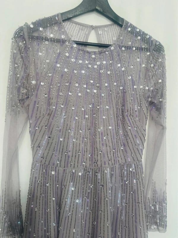 ASOS Embellished sequin evening gown dress - 1