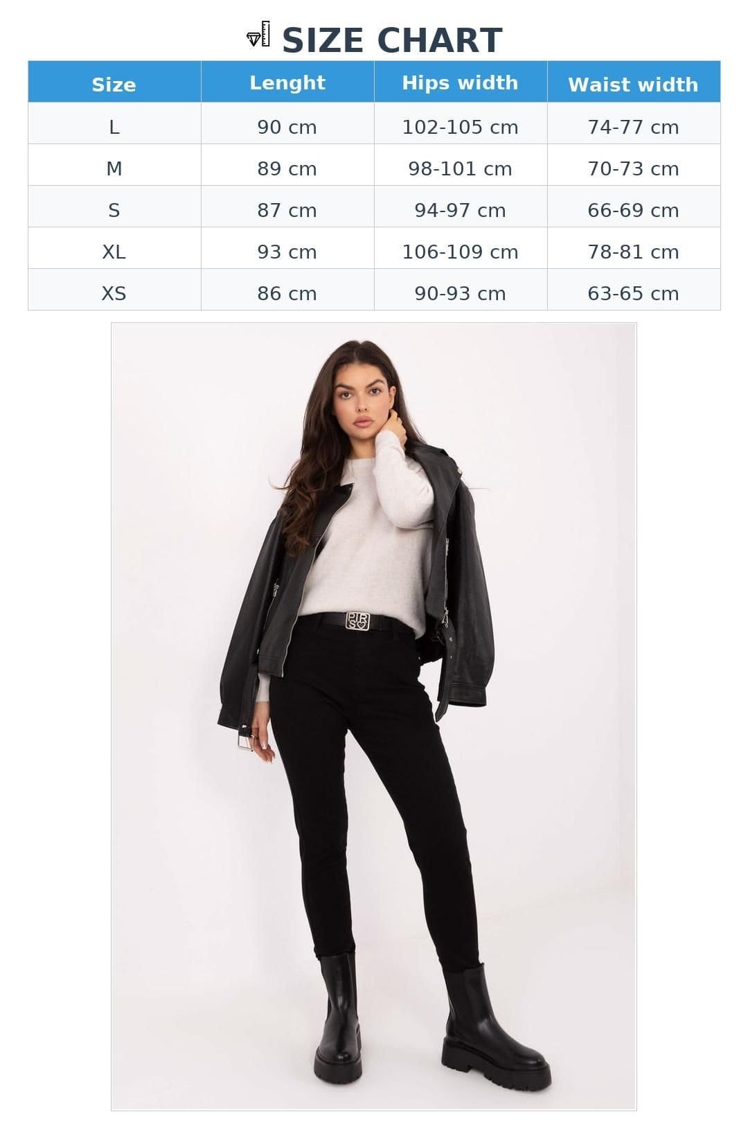 Love Lace Love Lace Women's High Waist Skinny Fit Jeans with Belt in Black - 4