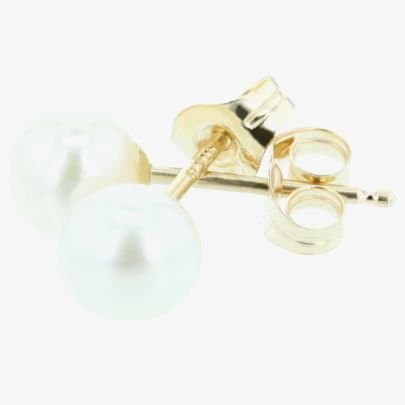 T.H.Baker T.H.Baker White Freshwater Pearl Stud Earrings