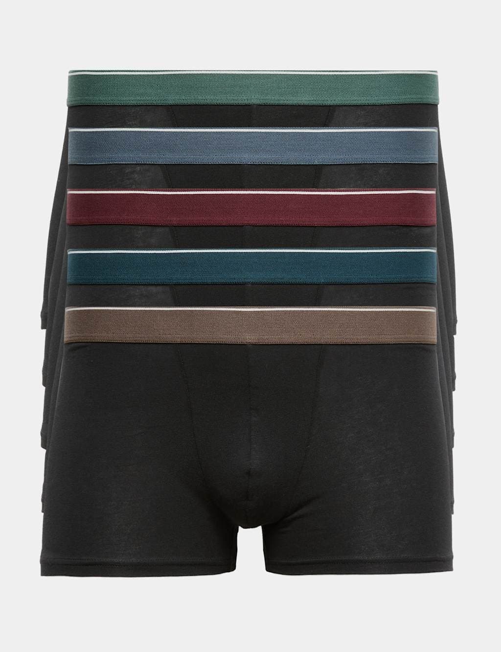 Marks & Spencer M&S 10pk Cotton Stretch Hipsters Black Mix