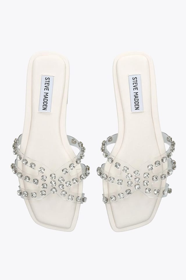 Steve Madden STEVE MADDEN Women's 'Loretto White' Sandals in White - 2