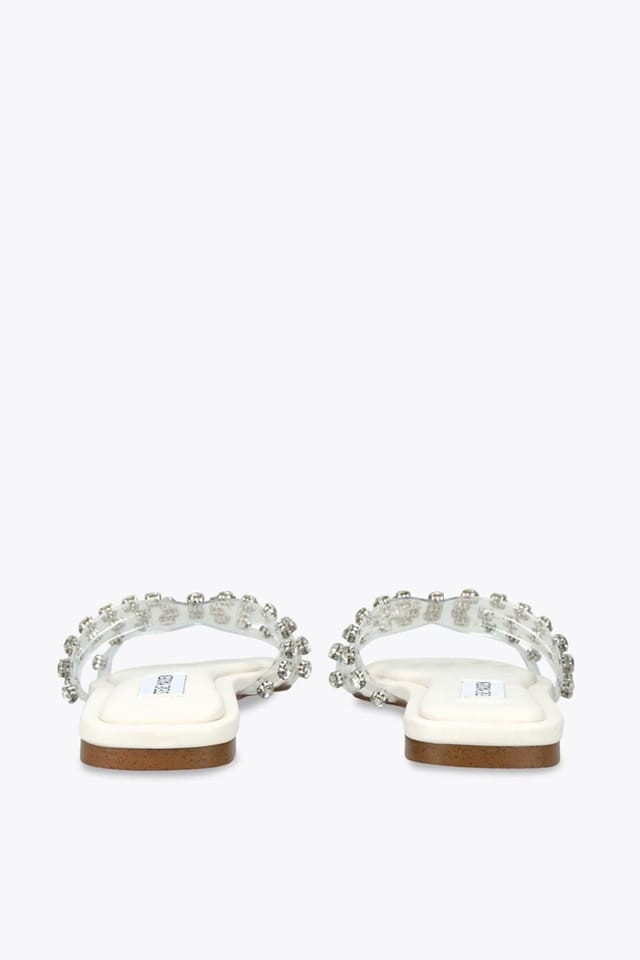 Steve Madden STEVE MADDEN Women's 'Loretto White' Sandals in White - 3