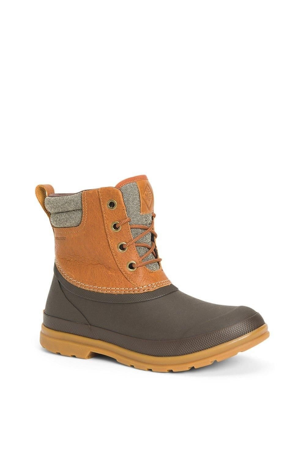 Muck Boots Muck Boots Women's 'Originals Duck Lace' Wellingtons in Dark Brown - 4
