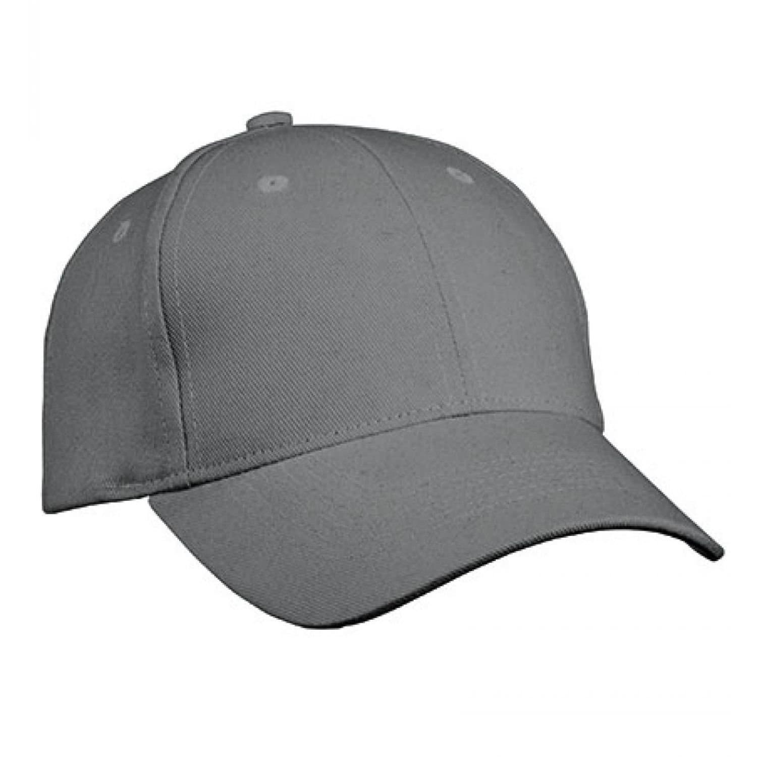 Myrtle Beach Myrtle Beach Men's Raver 6 Panel Baseball Cap in Dark Grey