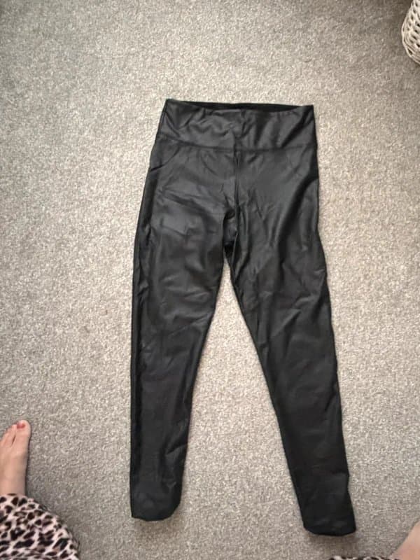 New Look leather look leggings