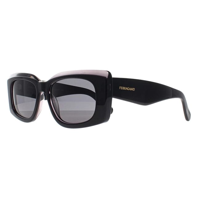Salvatore Ferragamo Salvatore Ferragamo Women's Rectangle Dark Gray Gray SF1079SN in Grey - 2