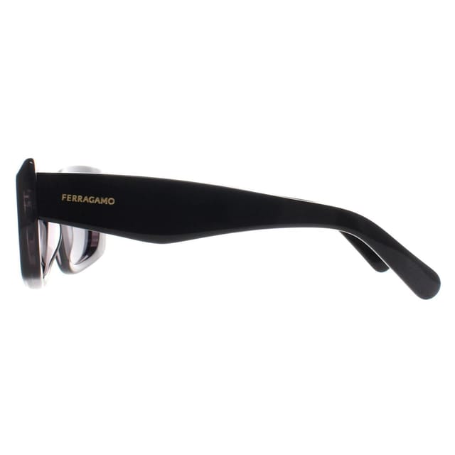Salvatore Ferragamo Salvatore Ferragamo Women's Rectangle Dark Gray Gray SF1079SN in Grey - 3
