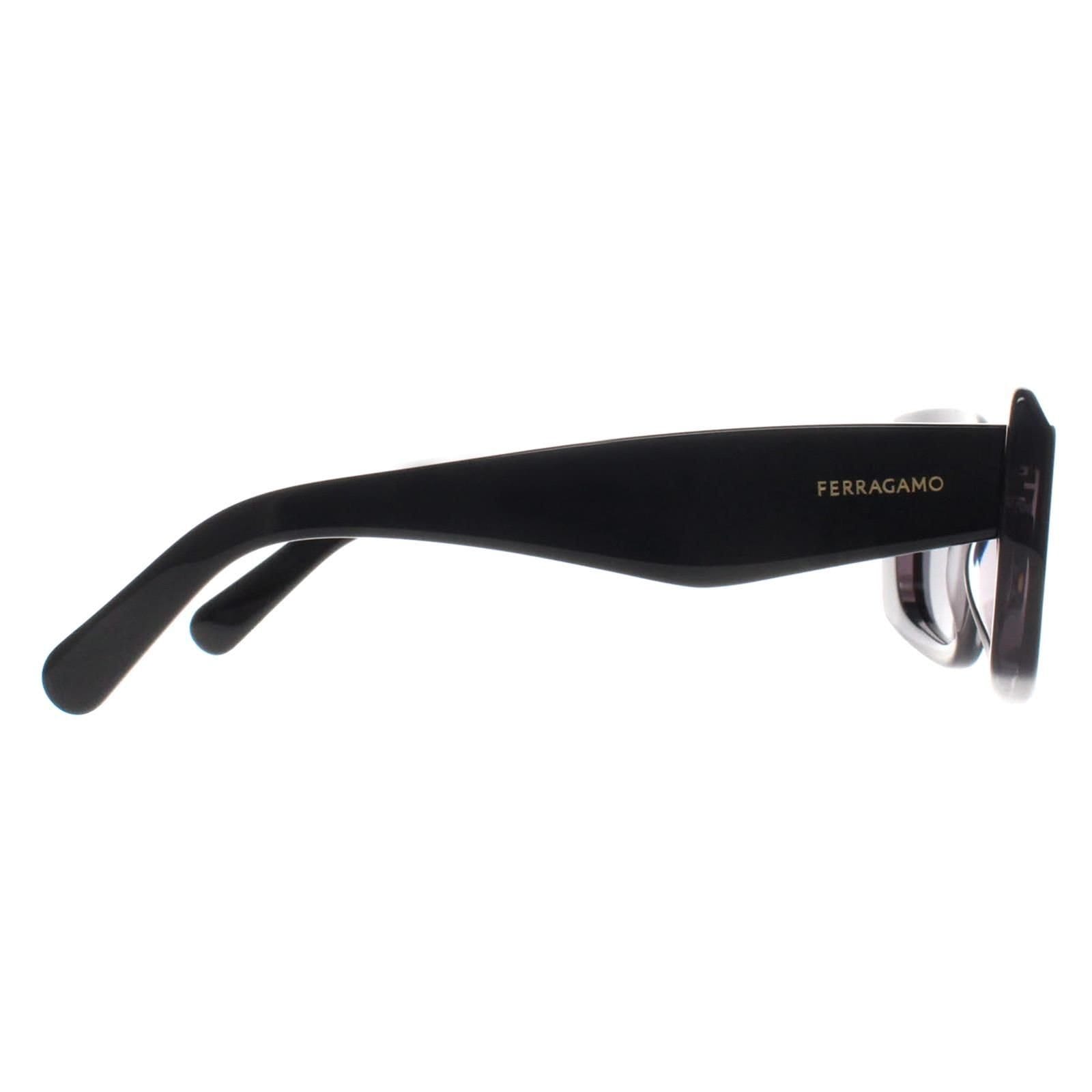 Salvatore Ferragamo Salvatore Ferragamo Women's Rectangle Dark Gray Gray SF1079SN in Grey - 4