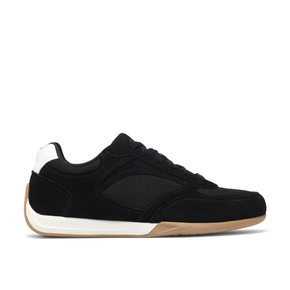 Clarks Clarks Men's Upton Lace Black Suede Trainers, Lace Up