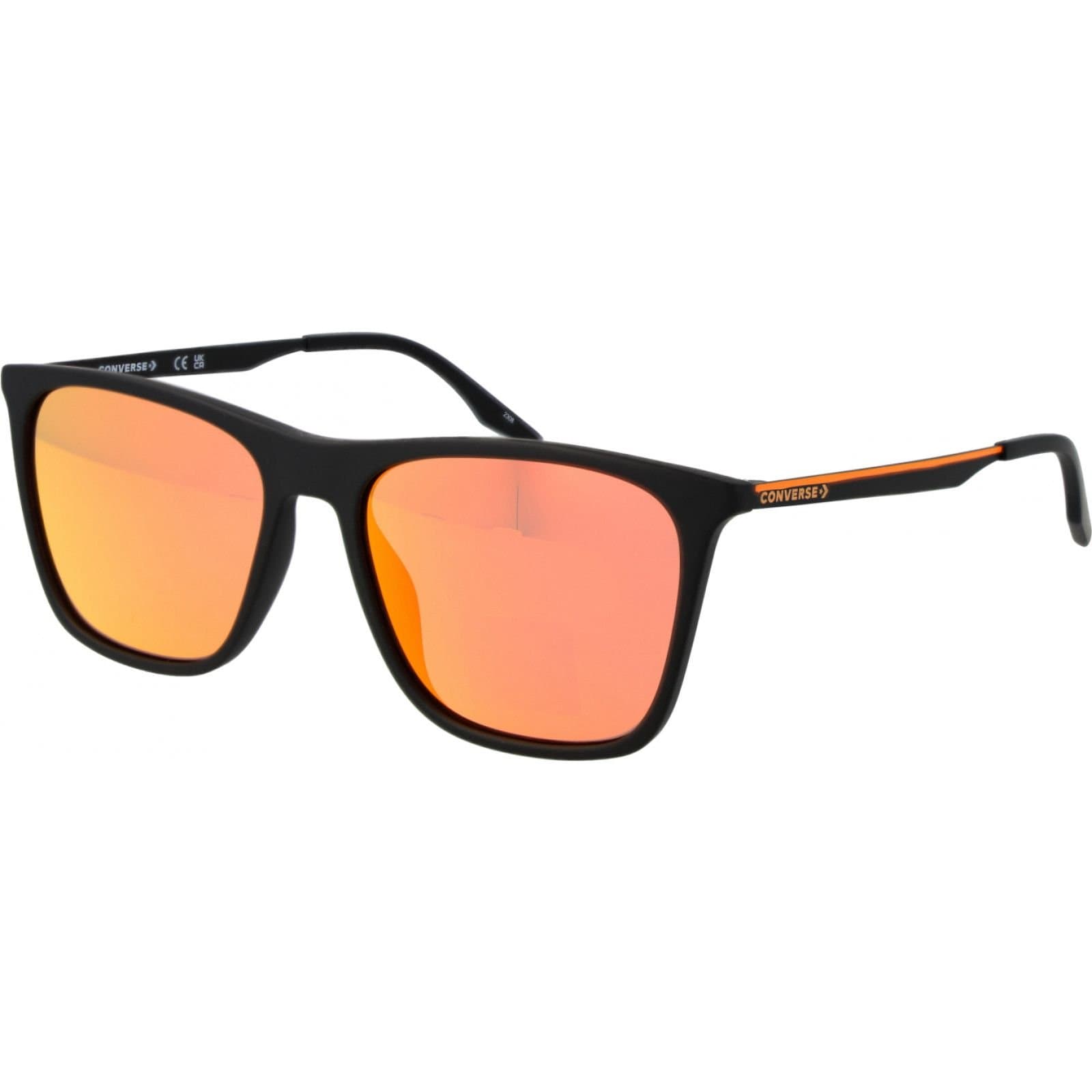 Converse Converse Men's CV800S 56002 Square/Rectangle Sunglasses in Black