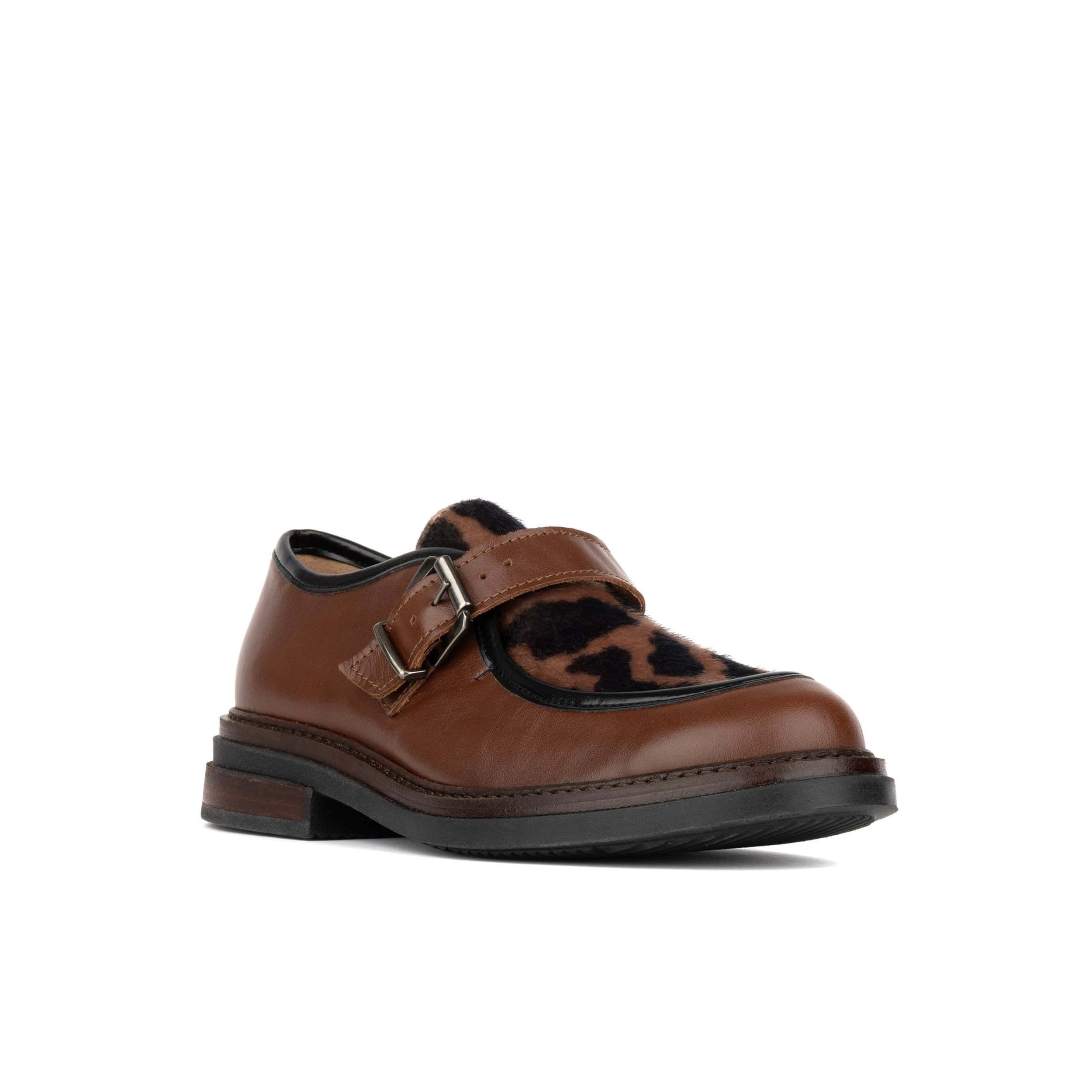 Embassy London Embassy London Women's Strapp - Brown & Cow - 3