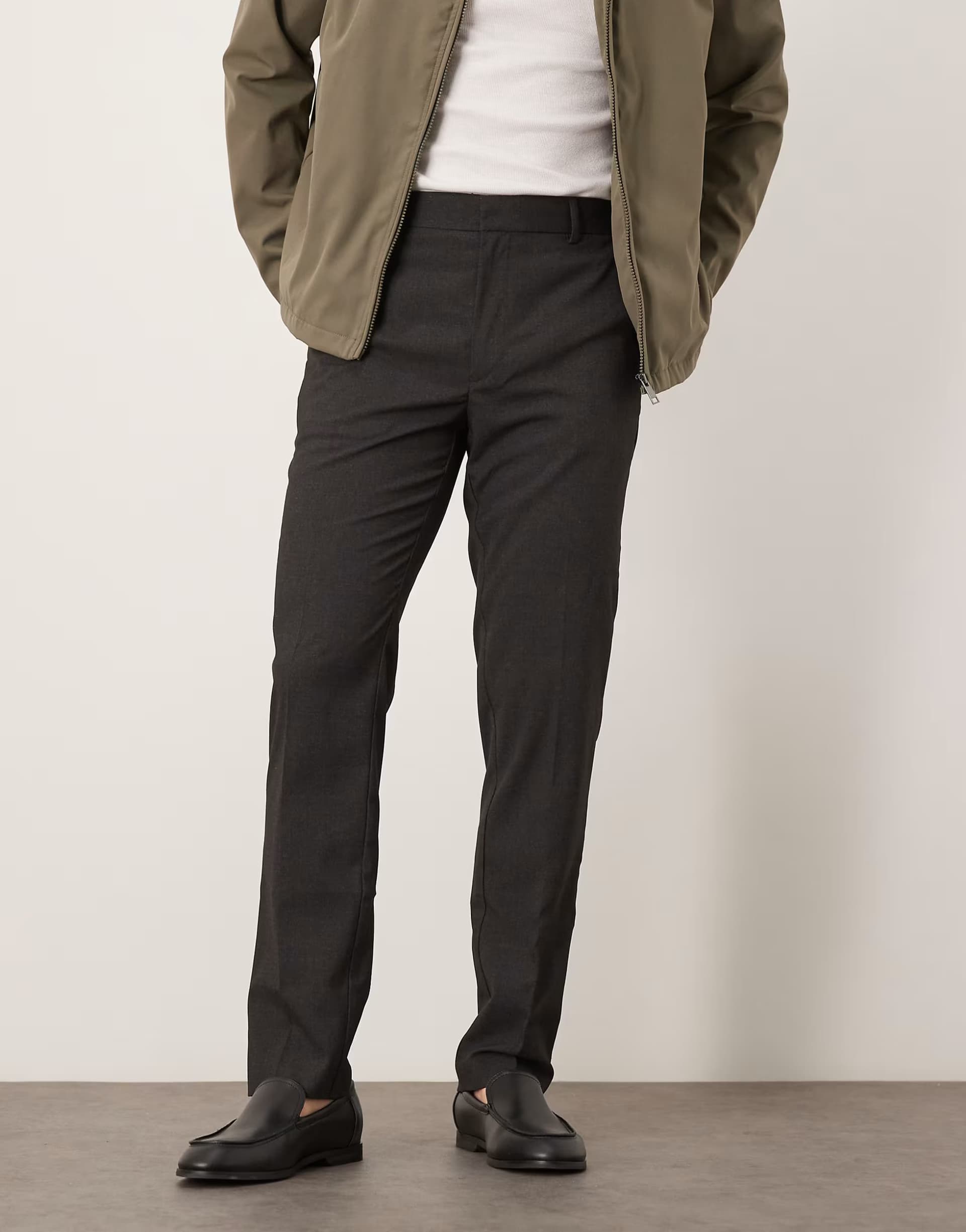 ASOS ASOS Black Smart Skinny Fit Trousers