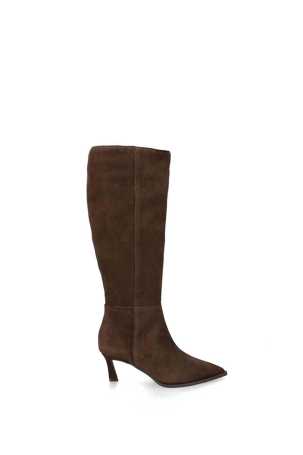 Steve Madden STEVE MADDEN Women's 'Lucid Dark Brown Suede' Suede Boots