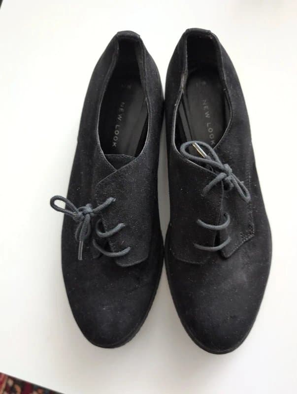 New Look New Look Size 5 black suede shoes