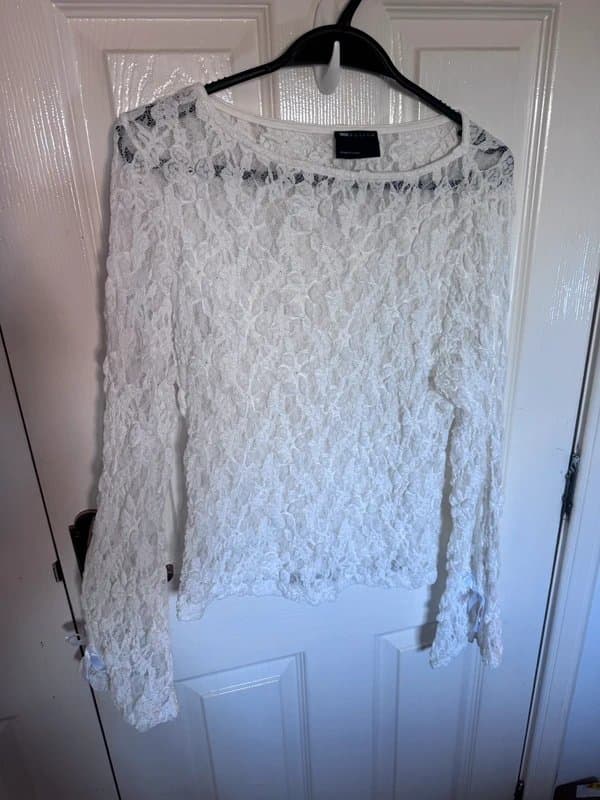 ASOS Design Lace white top ASOS