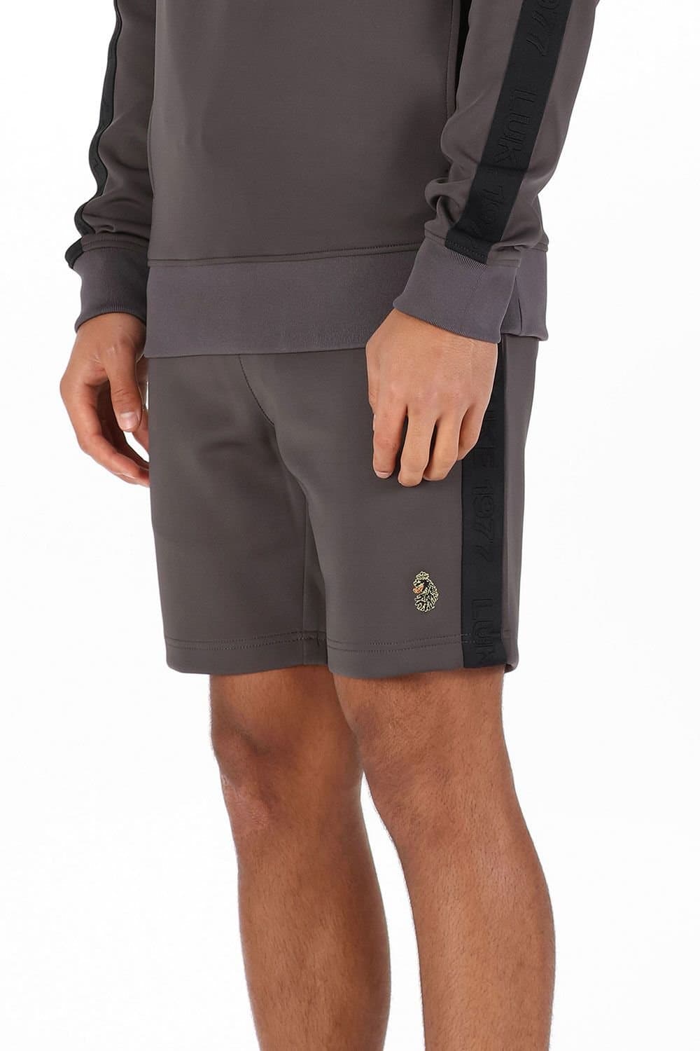Luke 1977 Luke 1977 Men's Tttst Trico Tape Shorts in Charcoal