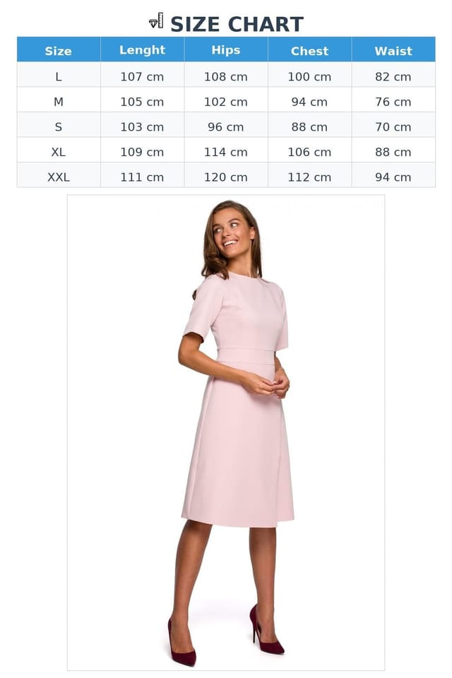 Love Lace Love Lace Women's Stylish Envelope Trapeze Cocktail Dress in Pink - 3
