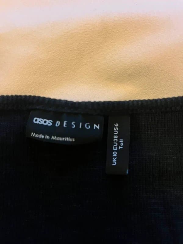 ASOS ASOS black tshirt bodysuit