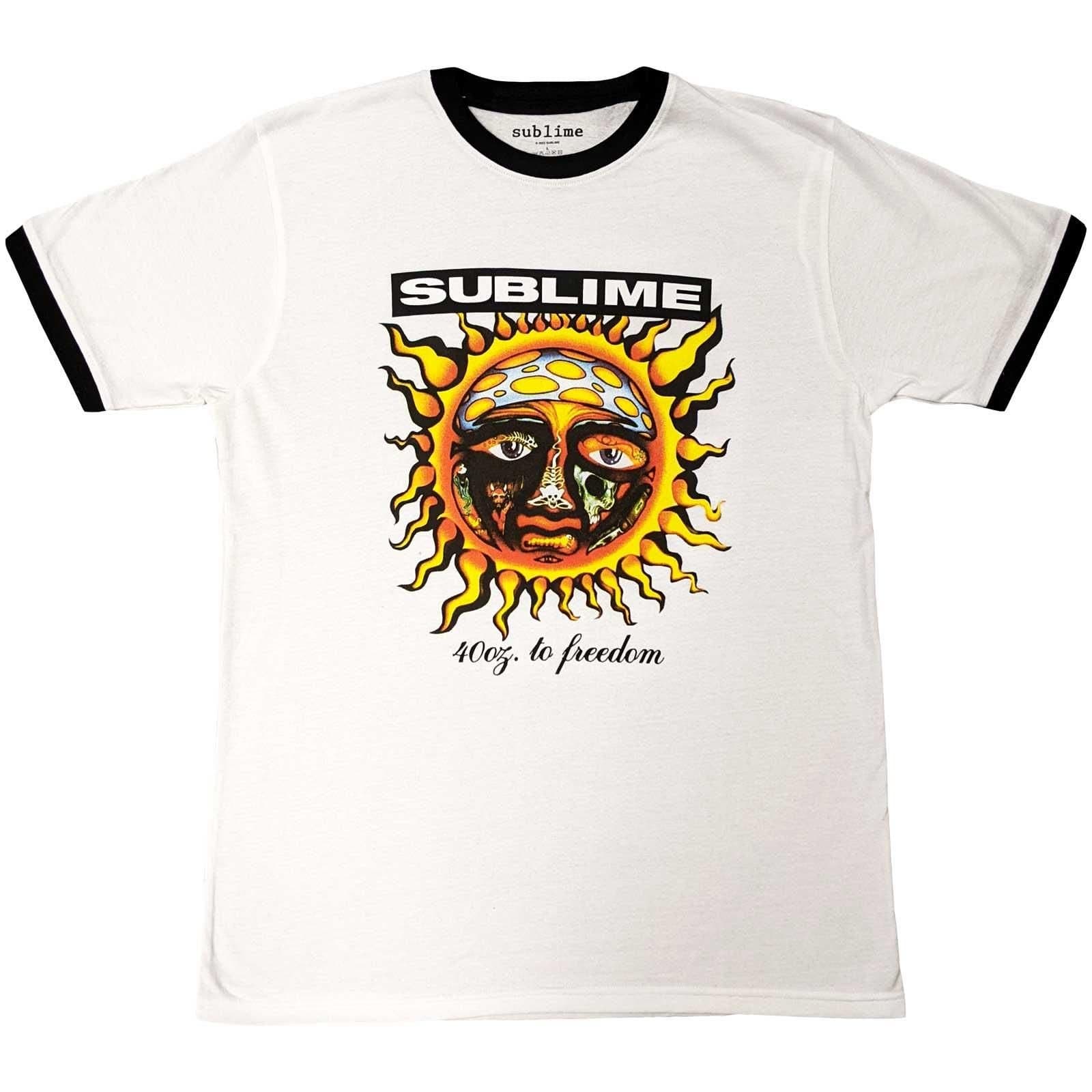 Sublime Sublime Men's 40Oz To Freedom T-Shirt in White