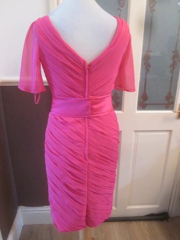 Ronald Joyce Ronald Joyce size 8 Pink fitted Occasion lined Dress Great condition