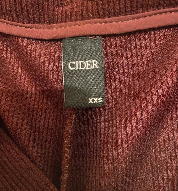 Cider Cider Burgundy trousers