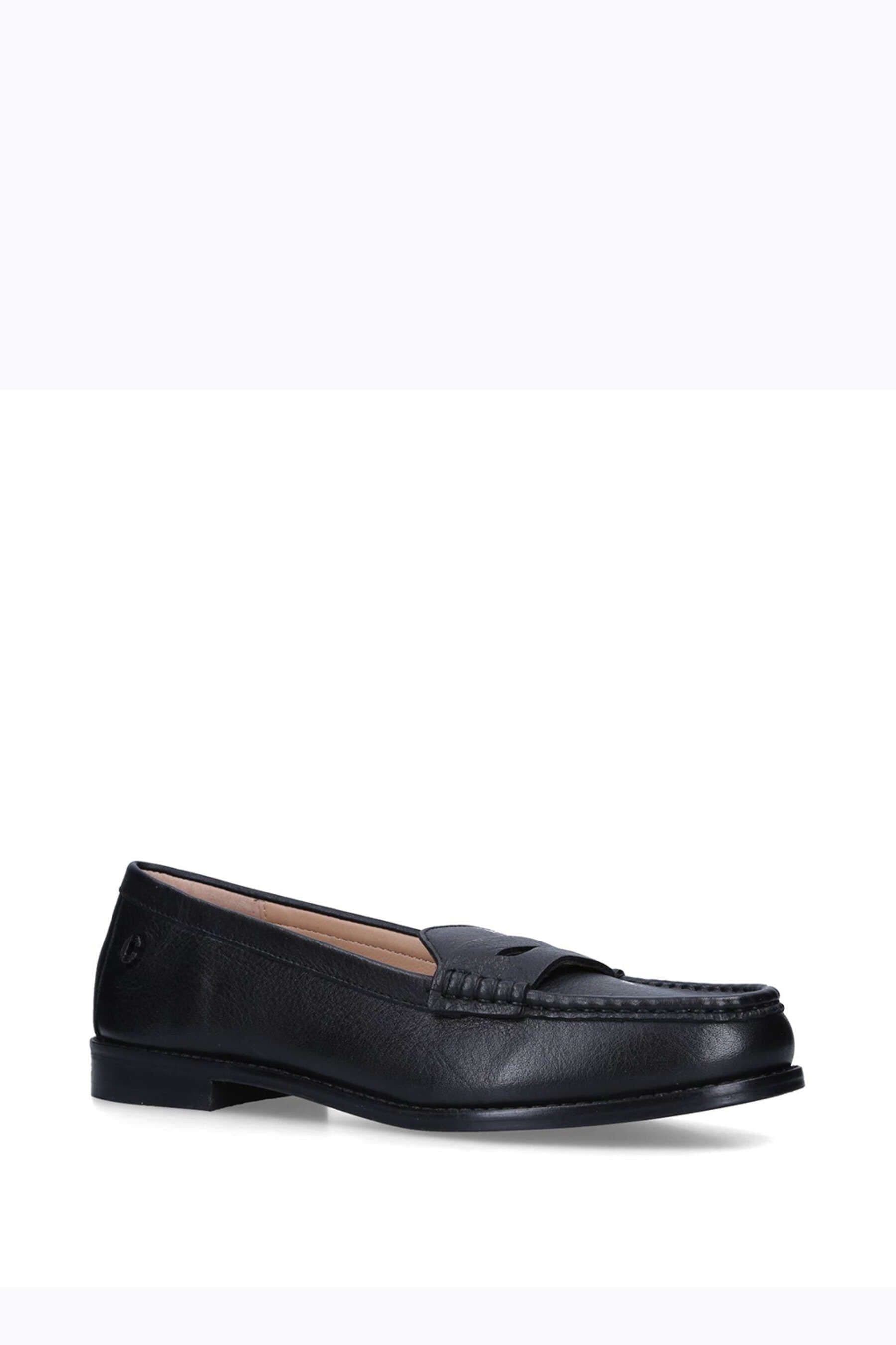 Carvela Carvela Women's 'Crackle' Leather Flats in Black - 4