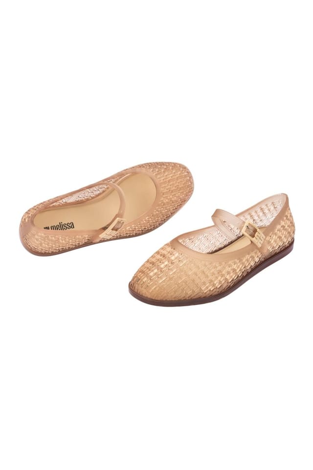 Melissa Shoes Melissa Shoes Women's Harper Ballet Pumps in Beige - 2