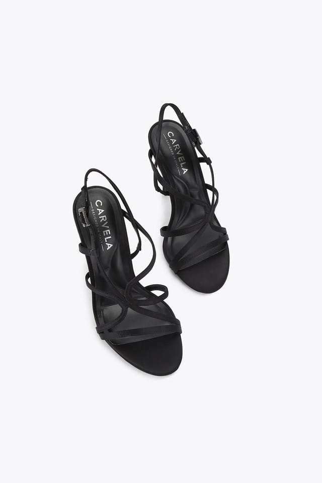 Carvela Carvela Women's 'Viola' Satin Heels in Black - 2
