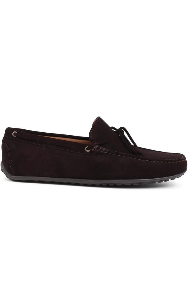 Jones Bootmaker Jones Bootmaker Men's Plymouth Leather Moccasins in Brown - 2