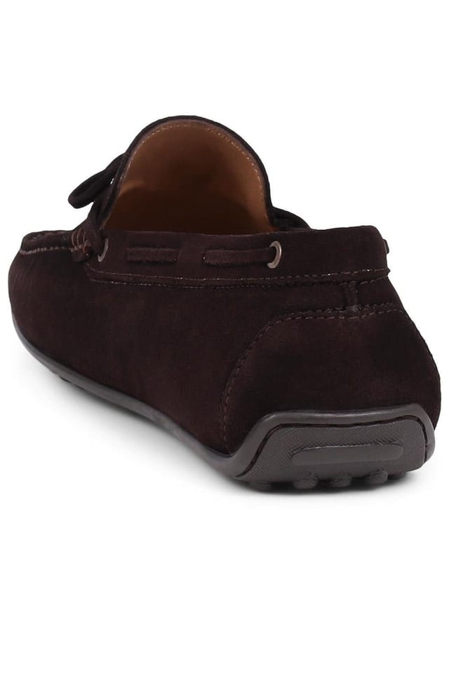 Jones Bootmaker Jones Bootmaker Men's Plymouth Leather Moccasins in Brown - 3