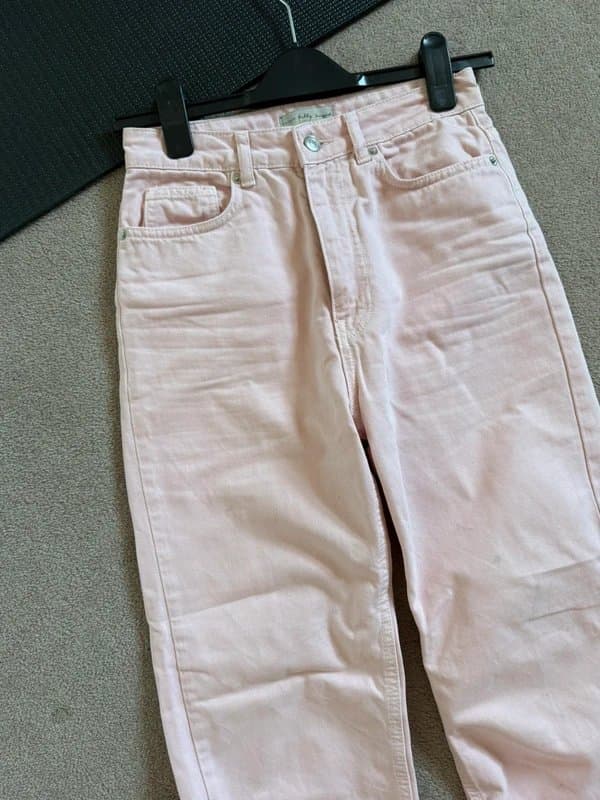 Never Fully Dressed Never fully dressed pink jeans - size 8
