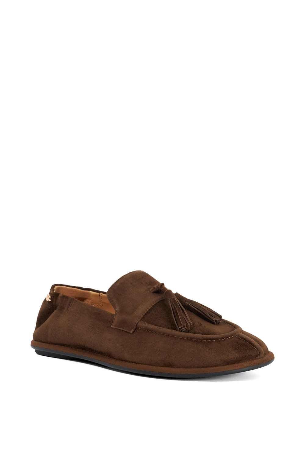 Dune London Dune London Women's 'Grounding' Suede Loafers in Brown - 2