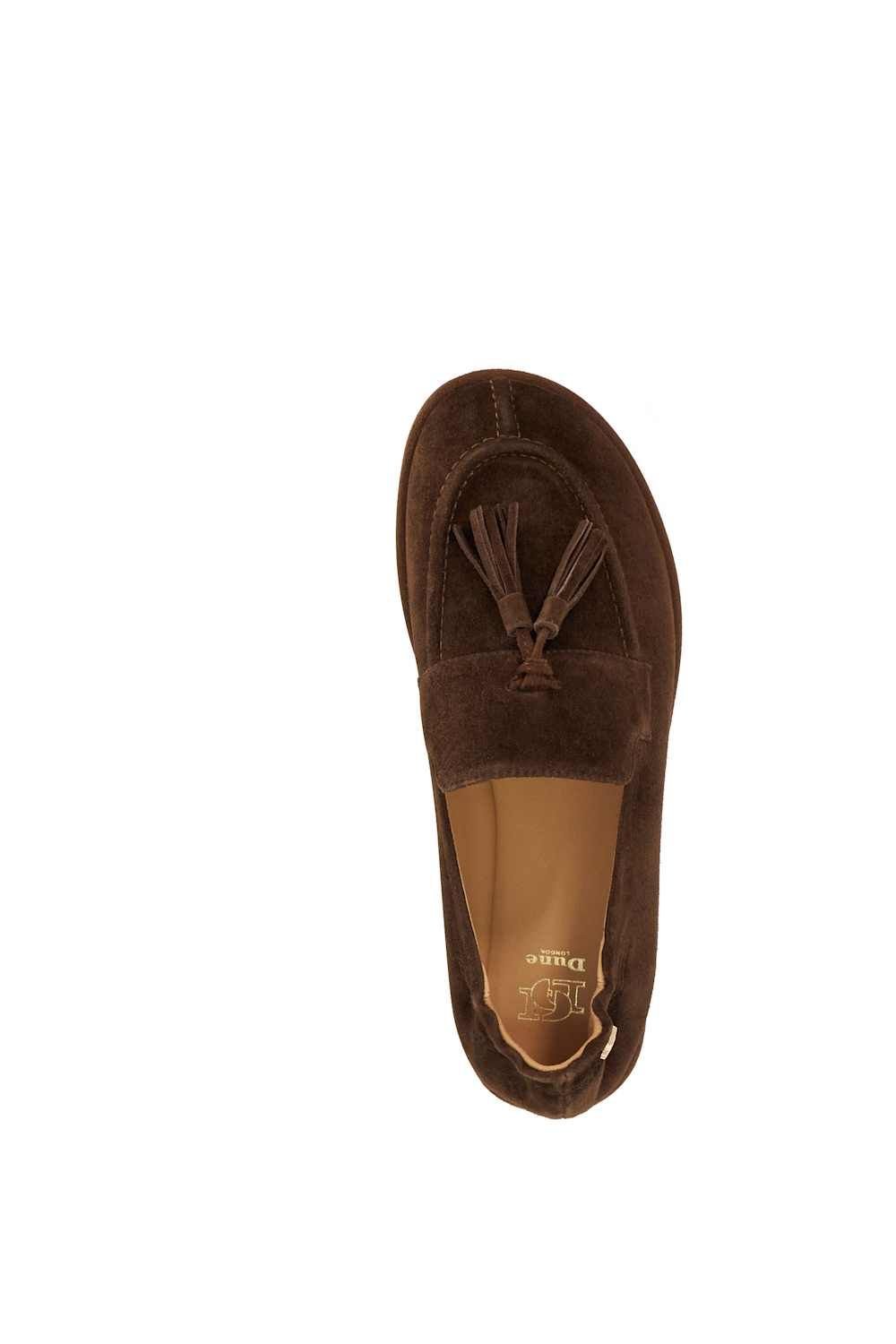 Dune London Dune London Women's 'Grounding' Suede Loafers in Brown - 4