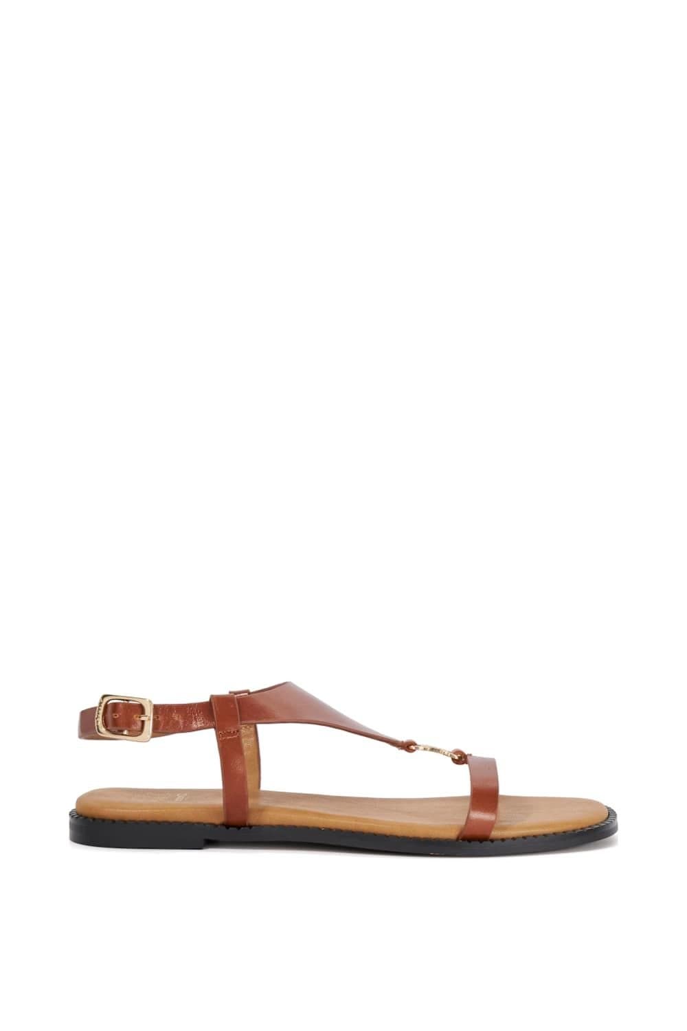Dune London Dune London Women's 'Laith' Leather Sandals in Brown